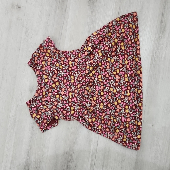 🌺 Adorable flower print dress Cat & Jack 🌺 - Picture 1 of 6